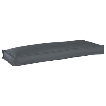 Cuscino Antracite 110 x 40 x 8 cm Tessuto Oxford