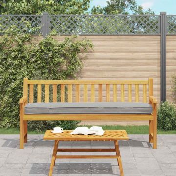 Cuscino per pallet Grigio 200 x 40 x 8 cm Tessuto Oxford