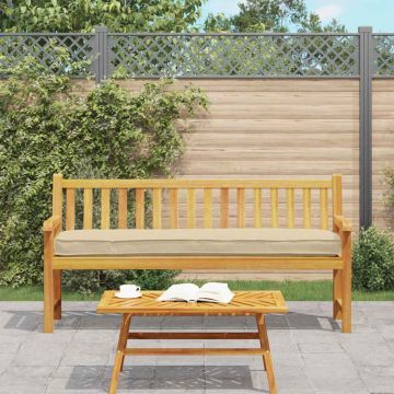 Set di Cuscini per Pallet 2 pz Tessuto Oxford Beige