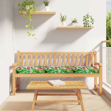 Set di Cuscini per Pallet 2 pz Tessuto Oxford Giungla Tropicale