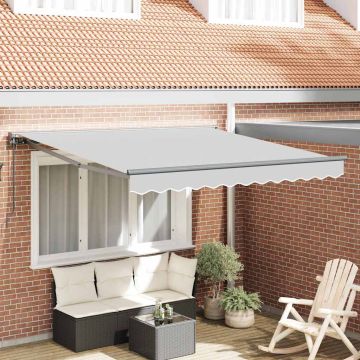 Struttura della tenda Regolabile Antracite 3 x 2,5 m Acciaio