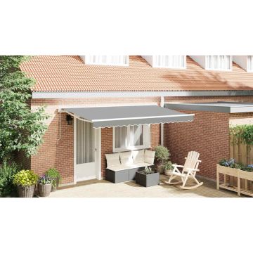 Struttura della tenda Regolabile Bianco 4 x 2 m Acciaio