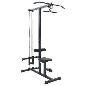 Lat machine Nero 110 x 70 x 187 cm Acciaio verniciato a polvere