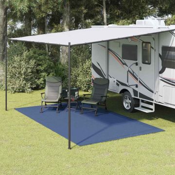 Tappeto da Tenda Blu 200 x 200 cm Poliestere