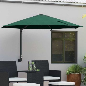 Ombrello da giardino Verde 248 x 248 x 148 cm