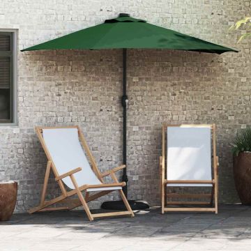 Ombrello da giardino Verde 294 x 150 x 223 cm