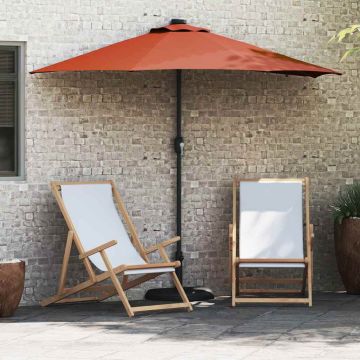 Ombrello da giardino Terracotta 294 x 150 x 223 cm