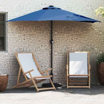 Ombrello da giardino 294 x 150 x 224 cm Poliestere e Acciaio