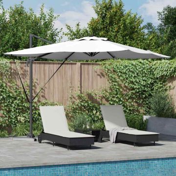 Ombrellone Sabbia 286 x 284 x 270 cm Alluminio e Poliestere
