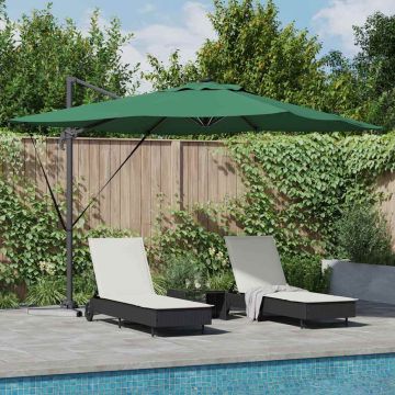 Ombrellone Verde 286 x 284 x 270 cm Alluminio e Poliestere