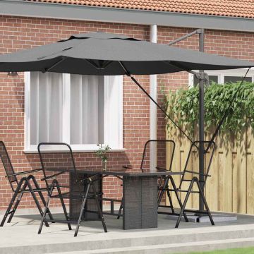 Parasol Roma Antracite 286 x 284 x 265 cm