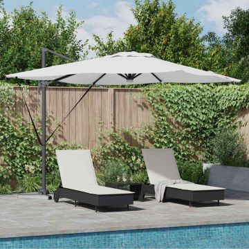Parasol Roma Beige 286 x 284 x 270 cm Alluminio e Poliestere