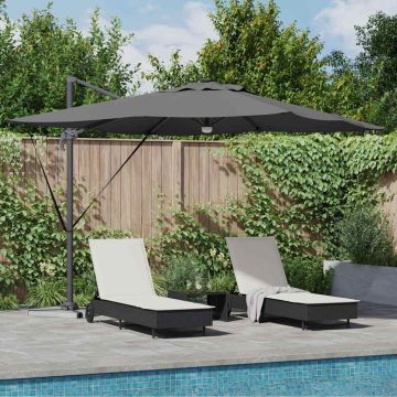 Parasol Roma Antracite 286 x 284 x 270 cm
