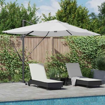 Ombrellone Sabbia 351 x 250 x 253 cm Poliestere e Alluminio