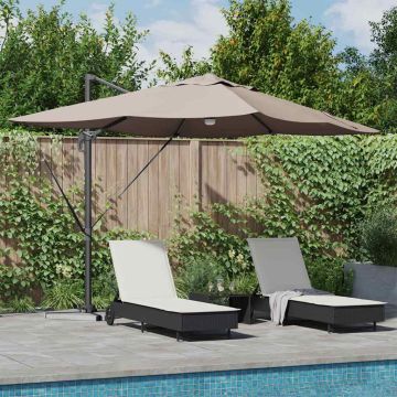 Ombrellone 351 x 250 x 253 cm Poliestere e Alluminio Talpa