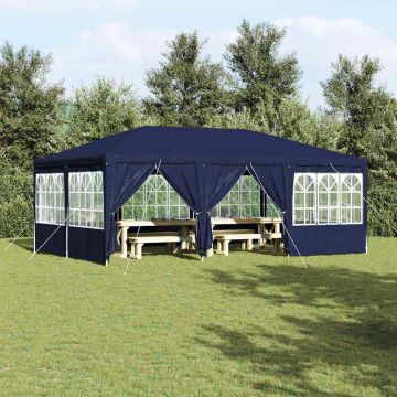 Tenda Party 600 x 400 x 266 cm Blu Polietilene