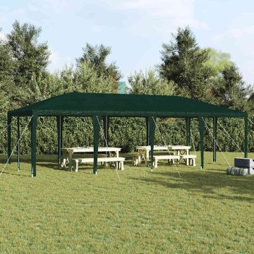 Tenda Party Verde 800 x 400 x 266 cm Polietilene e Acciaio