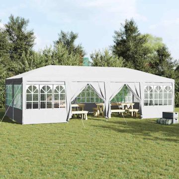 Tenda Party Bianco 800 x 400 x 266 cm Polietilene