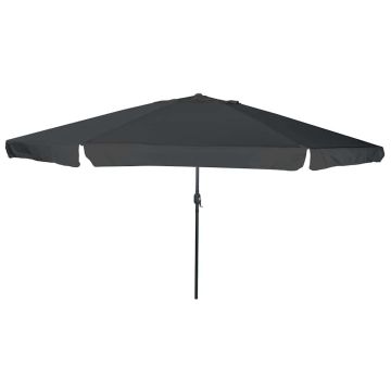 Ombrello da giardino Antracite 394 x 394 x 248 cm