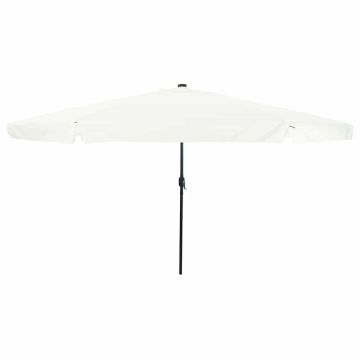 Ombrello da giardino 395 x 395 x 245 cm Poliestere Rotondo