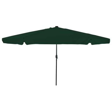 Ombrello da giardino 395 x 395 x 245 cm Poliestere Rotondo