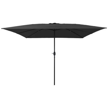 Ombrello da giardino Antracite 295 x 295 x 245 cm