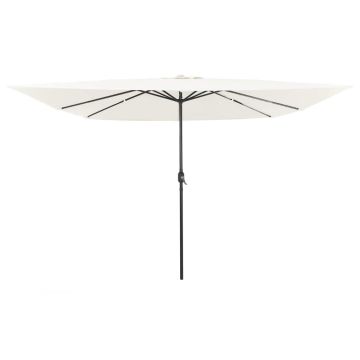 Ombrello da giardino Sabbia 295 x 295 x 245 cm
