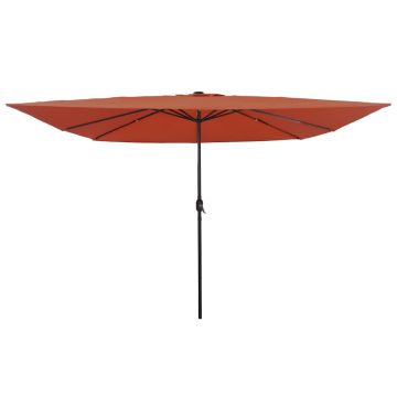 Ombrello da giardino Terracotta 295 x 295 x 245 cm
