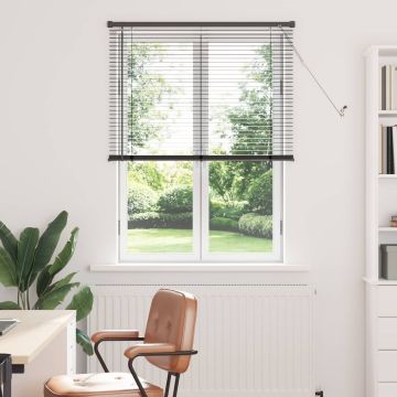 Tenda Veneziana Grigio Argento 150 x 80 cm 25 mm PVC