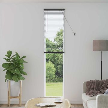 Tenda Veneziana Grigio Argento 213 x 40 cm 25 mm PVC