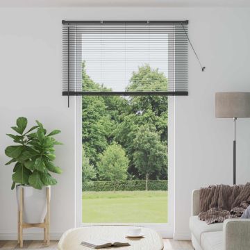 Tenda Veneziana Grigio Argento 213 x 160 cm 25 mm PVC