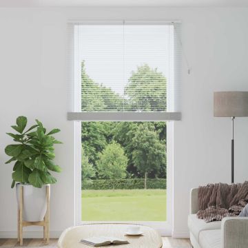 Tenda Veneziana Bianco 213 x 120 cm 25 mm PVC