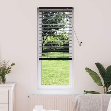 Tenda Veneziana Nero 150 x 60 cm 25 mm PVC