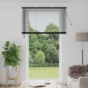 Tenda Veneziana Nero 213 x 150 cm 25 mm PVC