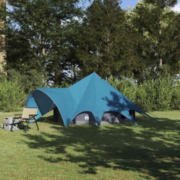 Tenda Teepee per 3 Persone 3 persona Blu e Grigio