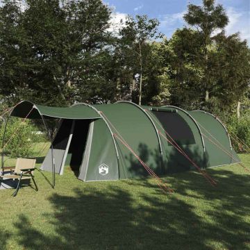 Tenda tunnel per 4 persone 4 persona Verde e Bianco