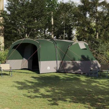 Tenda per famiglie 12 persone 12 persona Verde e Bianco