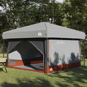 Tenda interna per 7 persone 7 persona Grigio e arancione