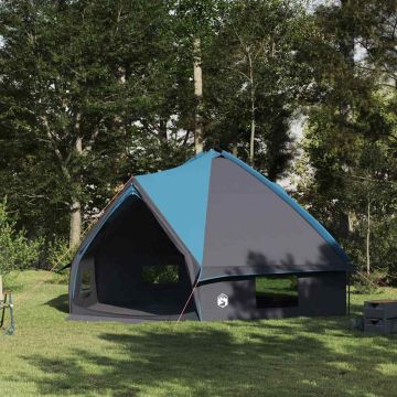 Tenda a teepee per 10 persone 10 persona Blu e Grigio
