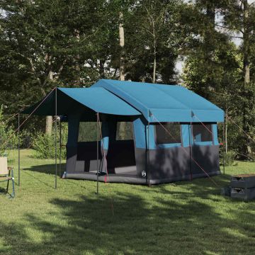 Tenda familiare per 4 persone 4 persona Blu e Grigio