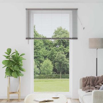 Tenda Veneziana Argento 220 x 130 cm 25 mm Alluminio