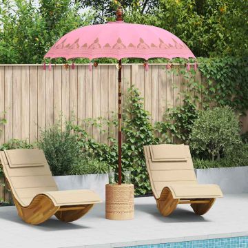 Parasol Balinese Rosa 185 x 185 x 260 cm