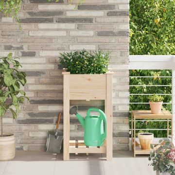 Vaso da giardino Beige 45 x 45 x 76,5 cm