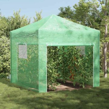 Serra con struttura pop-up Verde 290 x 290 x 315 cm Ferro