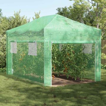 Serra con struttura pop-up Verde 290 x 430 x 315 cm Ferro