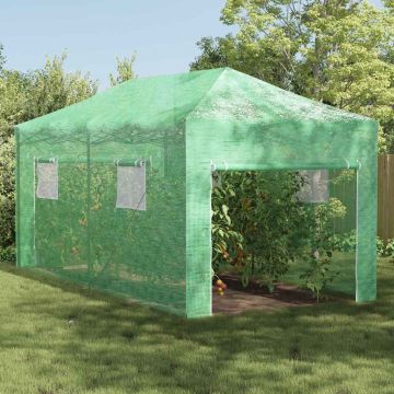 Serra con struttura pop-up Verde 290 x 580 x 315 cm Ferro