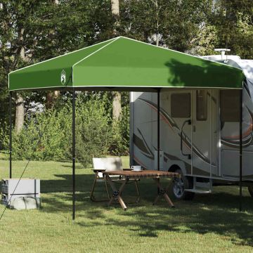 Tenda Gazebo 243 x 243 x 251 cm Verde Tessuto