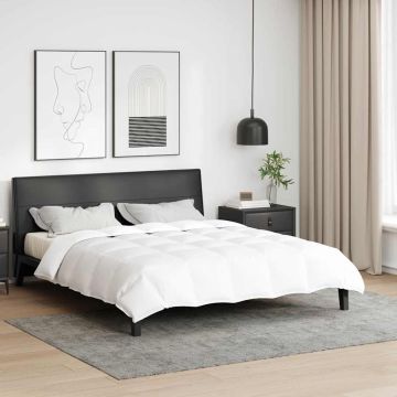 Piumino Letto Estivo 200 x 220 cm Estate Piuma Bianco