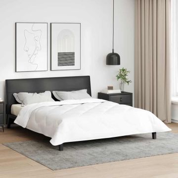 Piumone Invernale 220 x 202 x 5 cm Inverno Poliestere Bianco