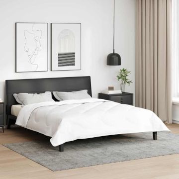 Piumone 2-in-1 260 x 220 x 10 cm Inverno Poliestere Bianco